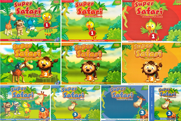 دانلود کتاب های super safari